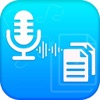 Audio to Text Converter &middot; Nalin Savaliya logo