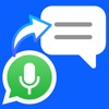 Audio Message to text convert logo