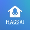 HAGS AI議事録 logo