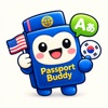 Passport Buddy: AI-&ouml;vers&auml;ttare logo
