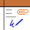 HandyNote: canvas, transcribe logo