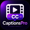 CaptionsPro: AI Captions logo