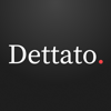 Dettato. Voice transcription logo